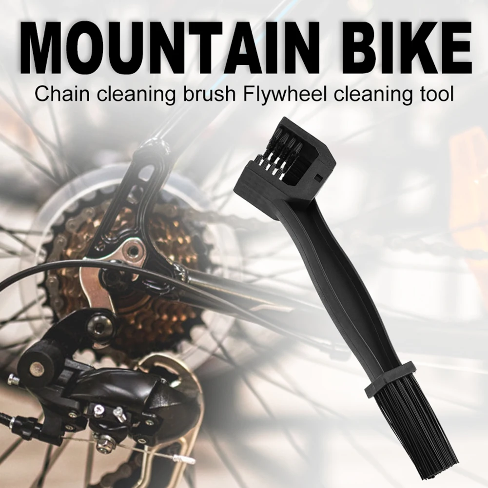 

Motorcycle Bicycle Gear Chain Maintenance Cleaner Universal Rim Care Tire Cleaning MTB Bike Scrubber Outdoor Cleaning Tool