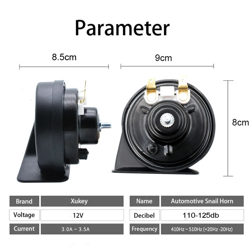105/510 Гц для автомобиля мотоцикла грузовика фургона Универсальный двойной сигнал