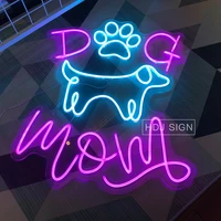 Dog Mother Neon Light Led Night Light Bar Christmas Child Birthday Party Child Gift Bedroom Decoration Light