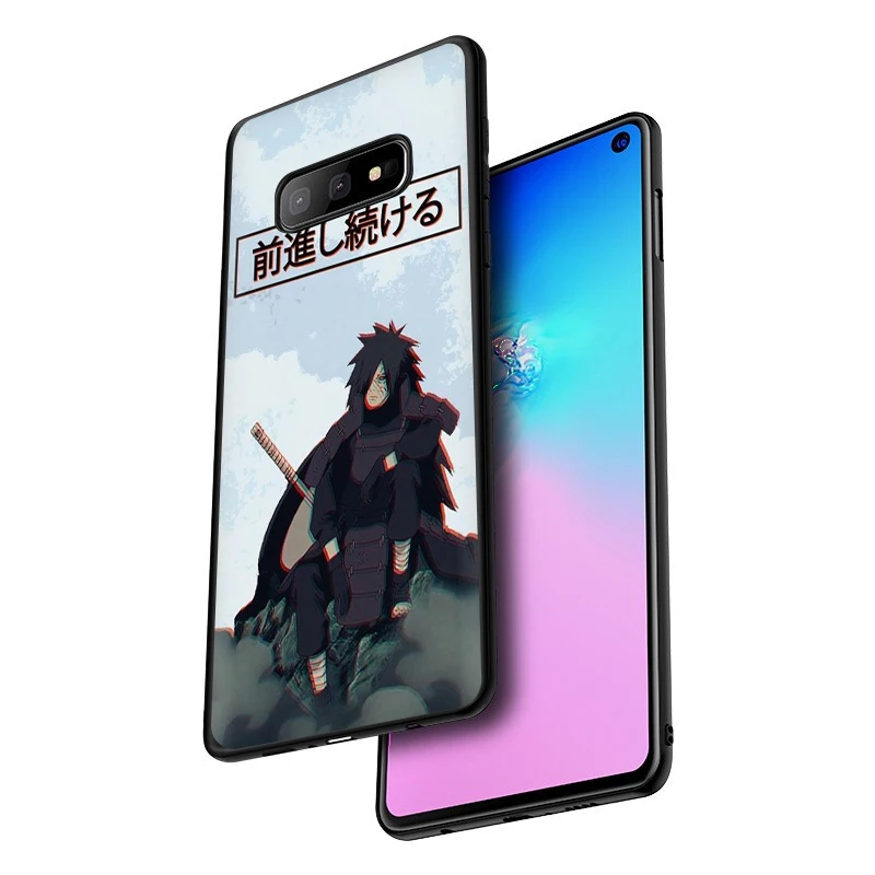 EWAU madara Uchiha Naruto силиконовый чехол для телефона для samsung S6 S7 край S8 S9 S10 Note 8, 9, 10, плюс S10e M10 M20 M30 M40