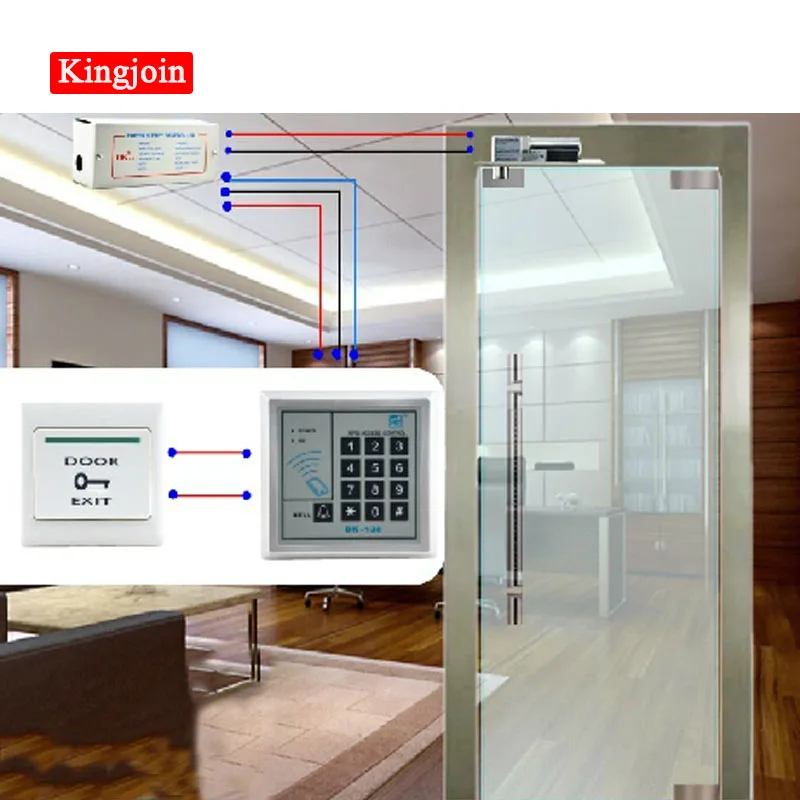 Безопасный металлический чехол RFID клавишная панель контроля доступа