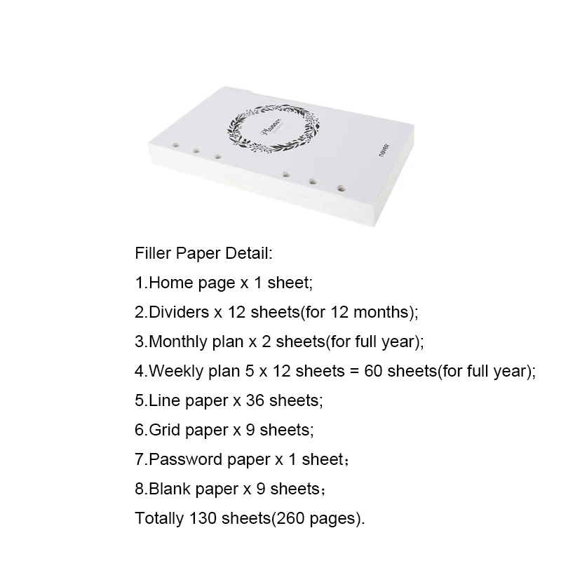 

Never Cute Alpaca Binder Ring Notebooks Korean Embroidery A6 Planner Organizer Agenda Weekly Monthly Plan Daily School Supplies