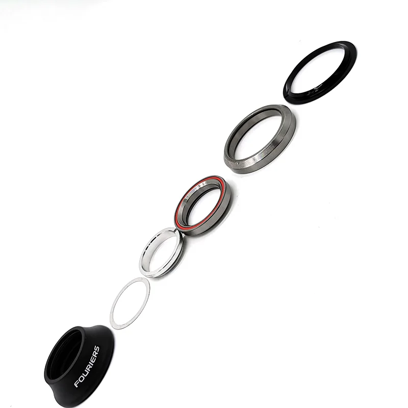 

Fouriers HA-S008 Cone Bike Integrated Headset & BB System Built-in Hidden Seal Bearing Wrist Group CNC 1-1/8" - 1.5
