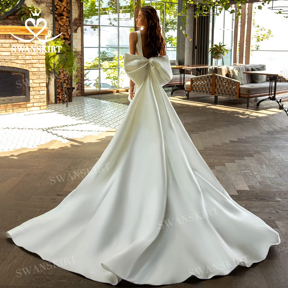 Женское атласное платье-Русалка It's yiiya романтичное свадебное платье 2 в 1 без