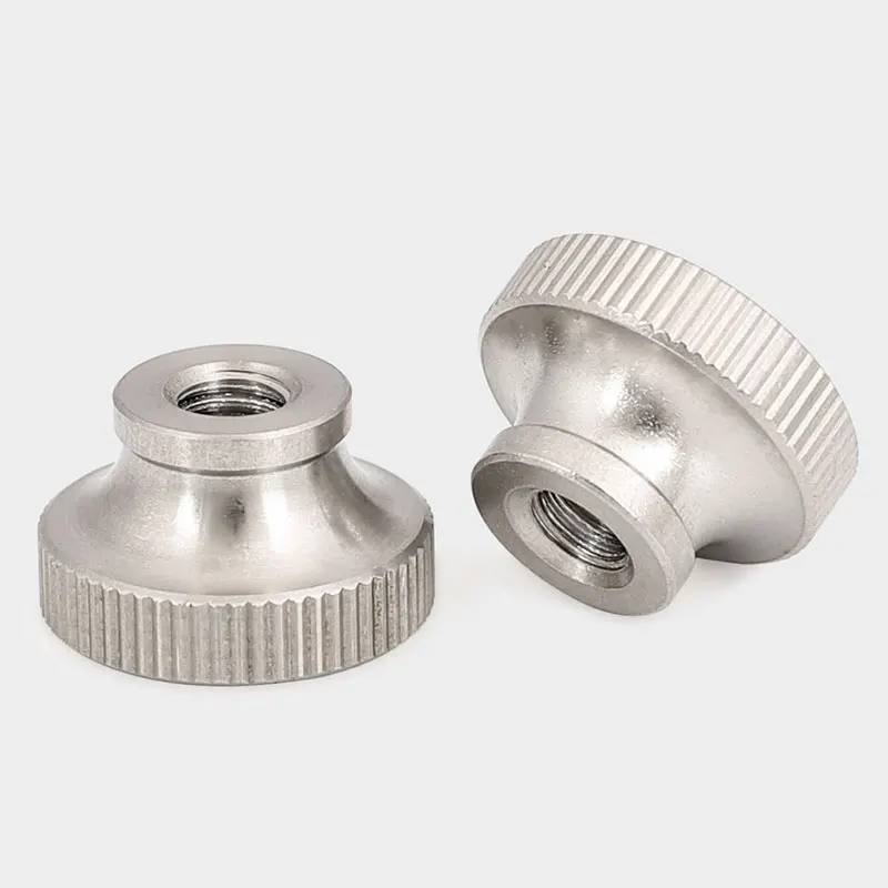 Накатанная гайка для большого пальца из нержавеющей стали 304 ручного затягивания