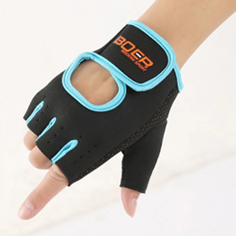 

BOER Non-Slip Weight Lifting Training Gloves Women/Men Half-Finger Gym Gloves Sports Exercise Fitness Cycling S M L