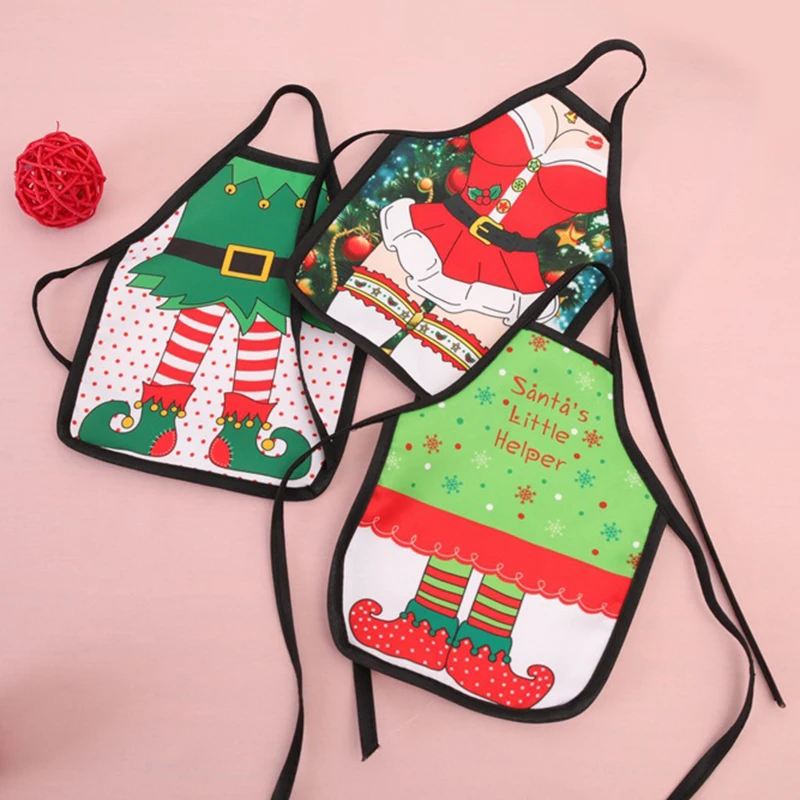 Новое рождественское красное вино фартук для бутылки крышка обертывание