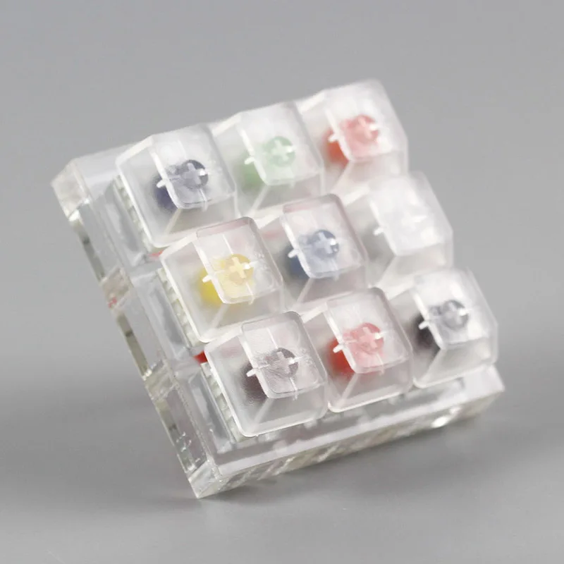 Прибор для проверки клавиатуры набор 9 переключателей инструмент акриловая