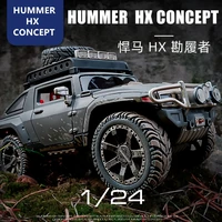 maisto 124 hummer hx concept racing convertible alloy car model simulation car decoration collection gift toy