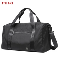 mixi travel duffle bag men women luggage handbag with handle shoulder belt shoes pocket fitness gym sports yoga
