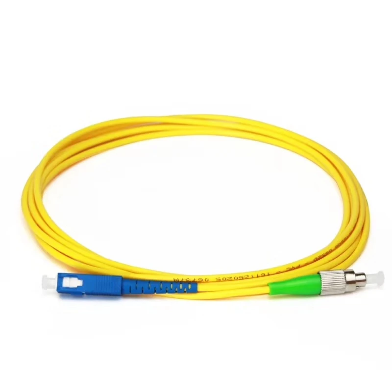 30 шт./лот SC /UPC to FC/APC Волоконно оптический соединительный шнур кабель одномодовый