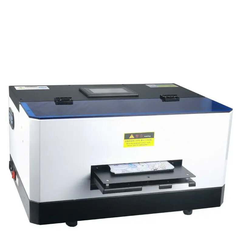 A5 Автоматическая УФ планшетный струйный принтер для телефона чехол металл акрил