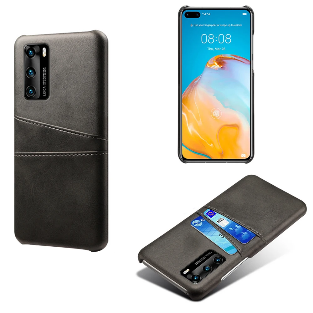 

for huawei P30 P40 P50 pro plus mobile phone case mobile phone holster dual card protective holster