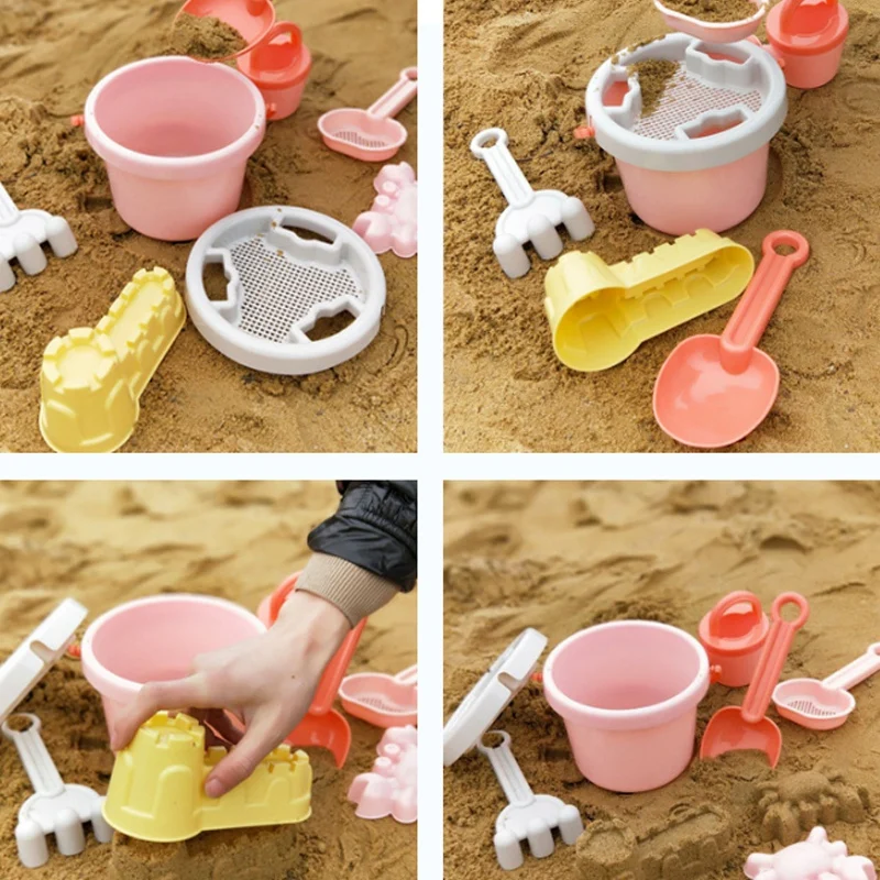 

FBIL-Beach Toys Children Set Baby Play Sand Toys Digging Tool Shovel Bucket Set