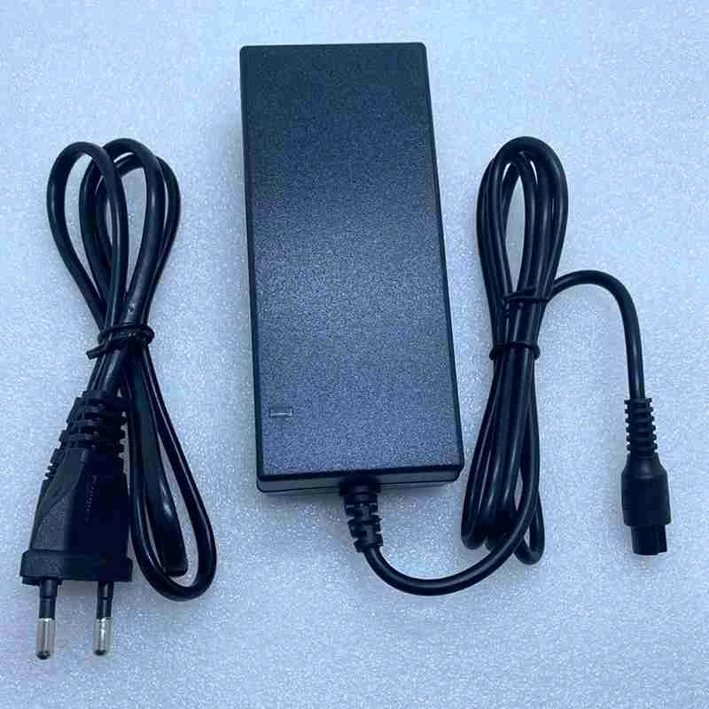 54.6V 2A Charger for 48V Li-Ion Battery DC Socket/Connector 13S Lithium Ebike US Plug |