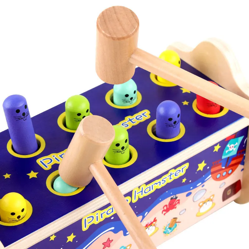 Пиратская кошка игровой хомяк Обучающие животные для раннего развития детей