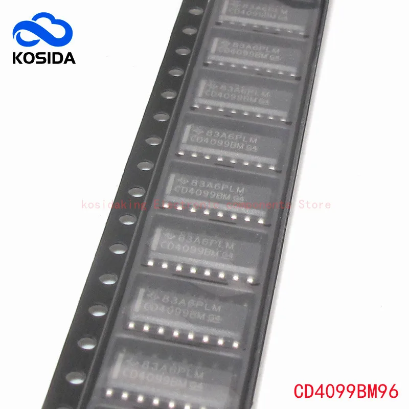 1-10 шт. CD4099BE CD4099 CD4099BM CD4099BM96 DIP16 SOP16 логический чип 8 бит Φ IC новый и оригинальный |