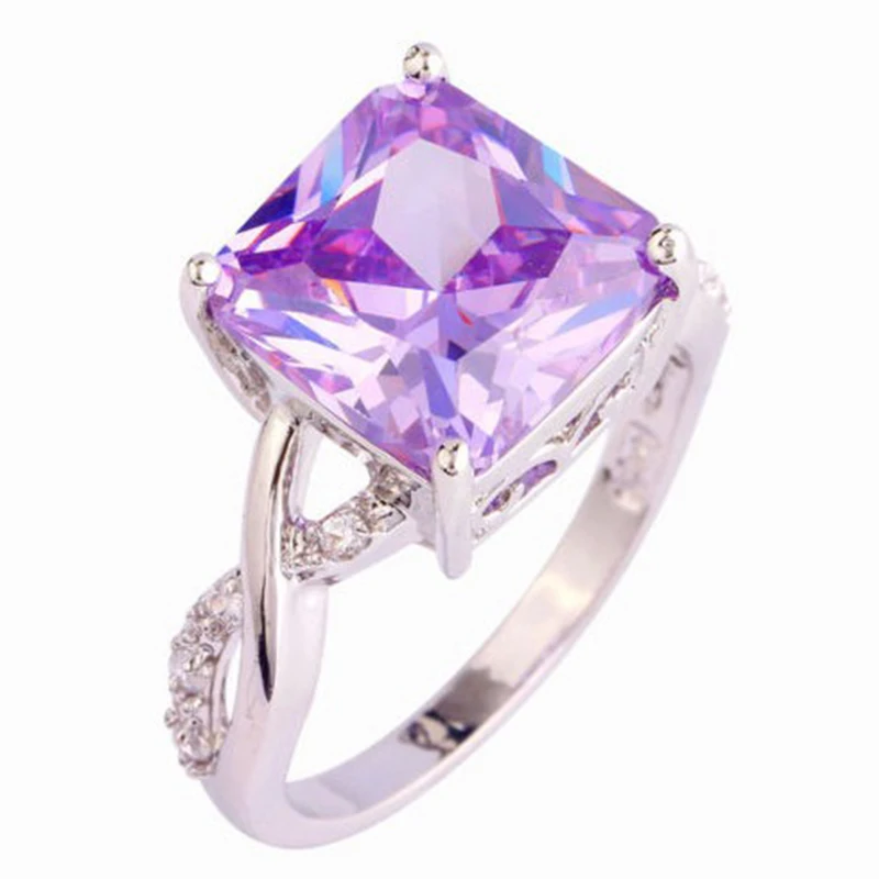 Женское кольцо с кристаллами AliExpress