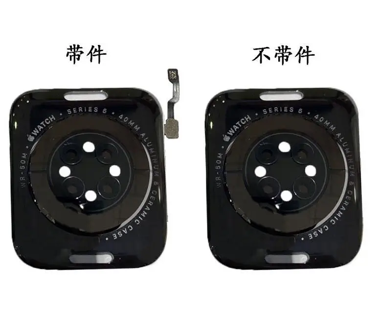 

Back Glass Battery Cover Door Frame Plate Case (with Cable) For Apple Watch Series 4 5 S4 S5 S6 SE 40mm 44mm Housing