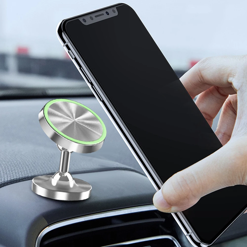 Универсальный вращающийся на 360 градусов Автомобильный магнитный держатель для