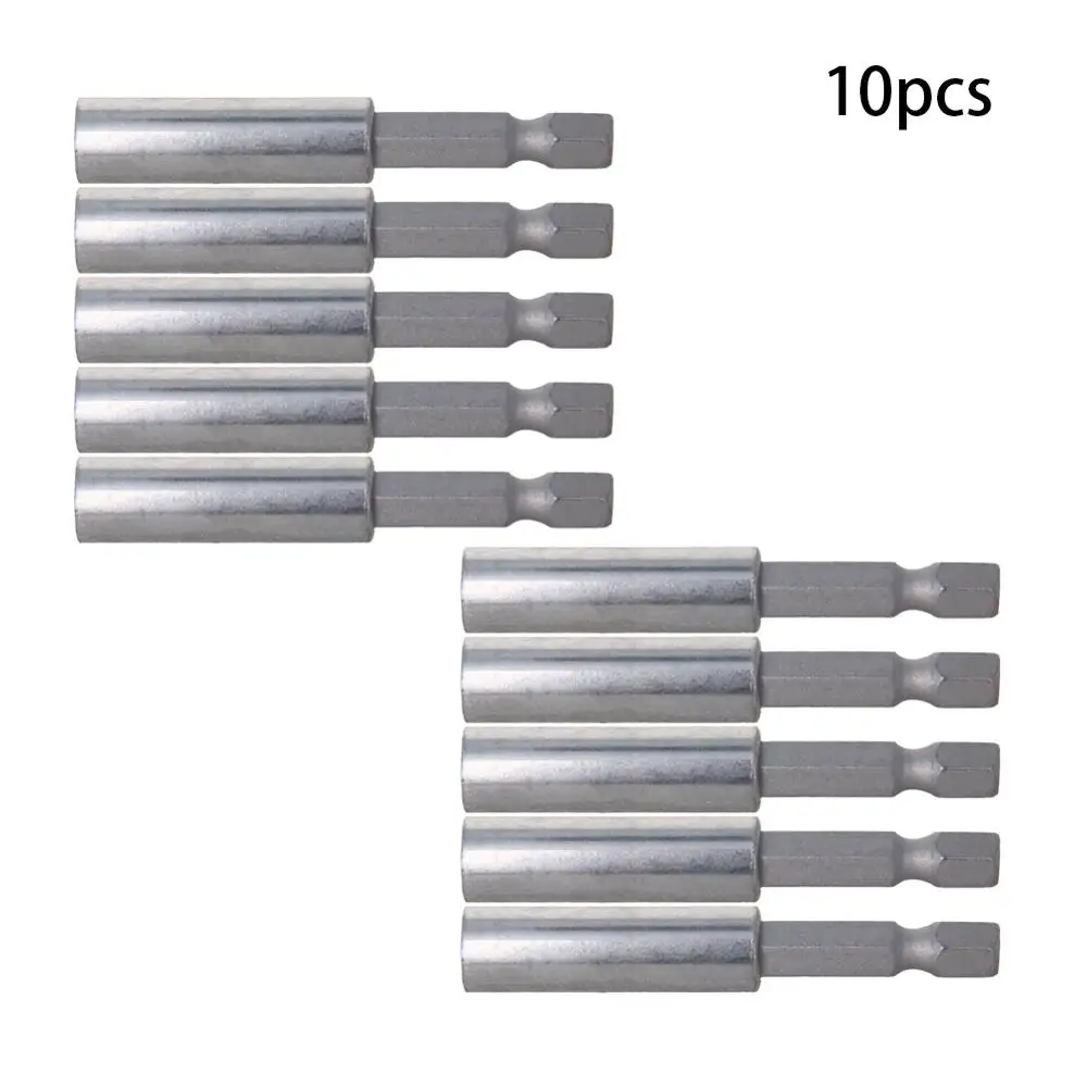 

New Extension Bit 65mm 10pcs / 65mm +100mm +150mm All 3Models x1pcs/Model Connecting Rod Magnetic CR-V Steel Wind Spliced Rod