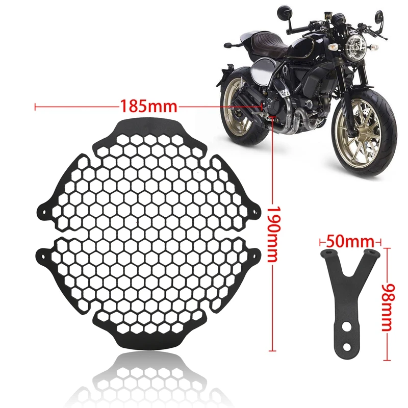 Защитная решетка для фар Ducati Scrambler / 800 2015 2016 2017 2018 2019 аксессуары мотоциклов |