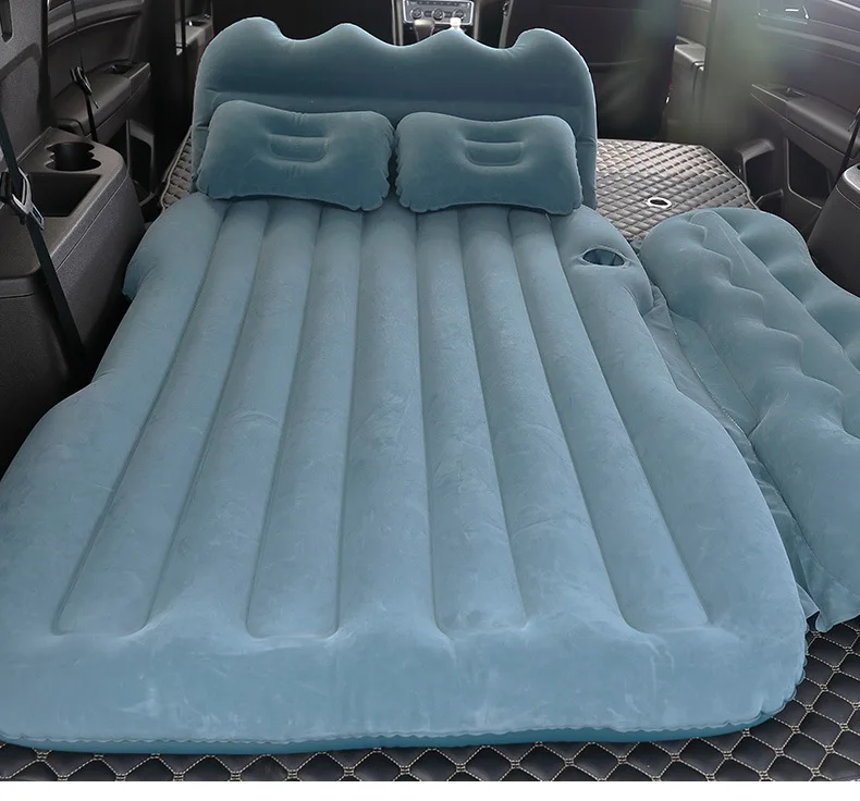 Car Travel Bed Automatic Air Mattress Sleeping Pad Inflatable BackSeat Outdoor Cushions Camping Sofa Accessories for | Автомобили и
