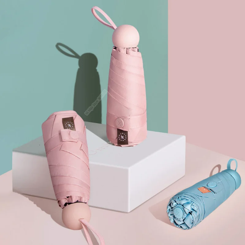 Xiaomi Youpin Капсула Мини-зонт от солнца солнцезащитный ультра-светильник анти-УФ