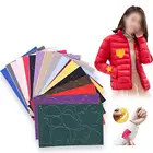 Самоклеящиеся нашивки на пуховые куртки, одежда, моющиеся ремонтные дождевики, Необычные тканевые наклейки для детской одежды, 15X10 см