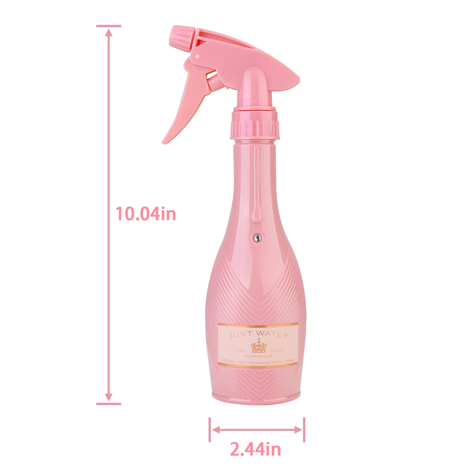 

280ml Water Spray Bottle Retro Flower Watering Pot Garden Watering Sprayer Bottle For Plants Practical Tool