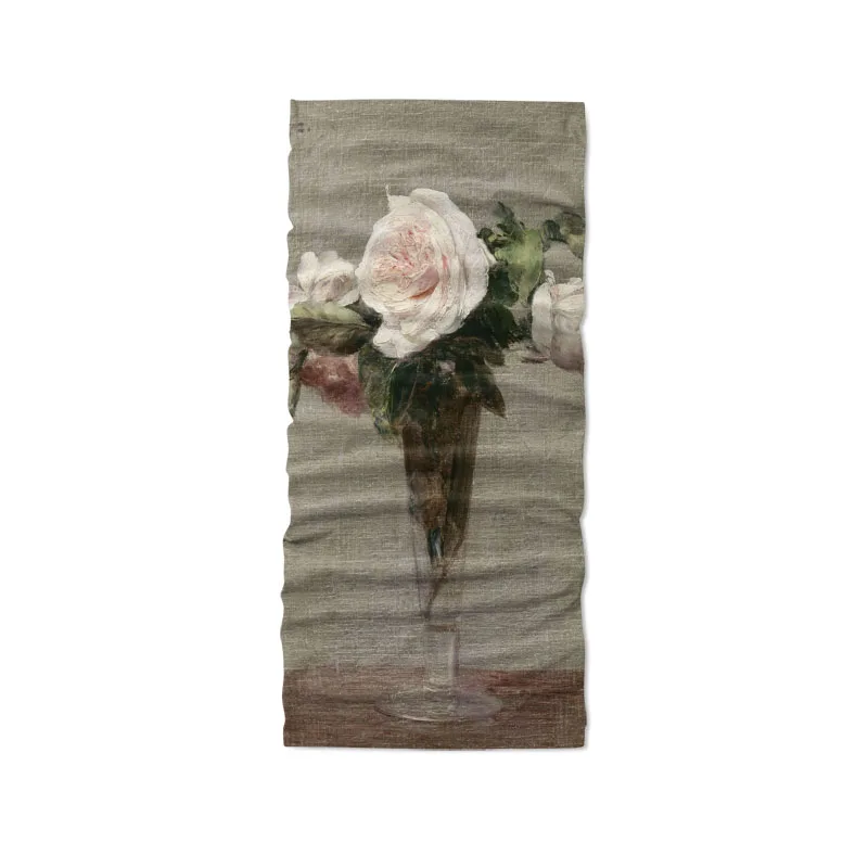 Новый 3D печатных забавные волосы шарф жалюзи картины маслом Ван Гога платок Мона