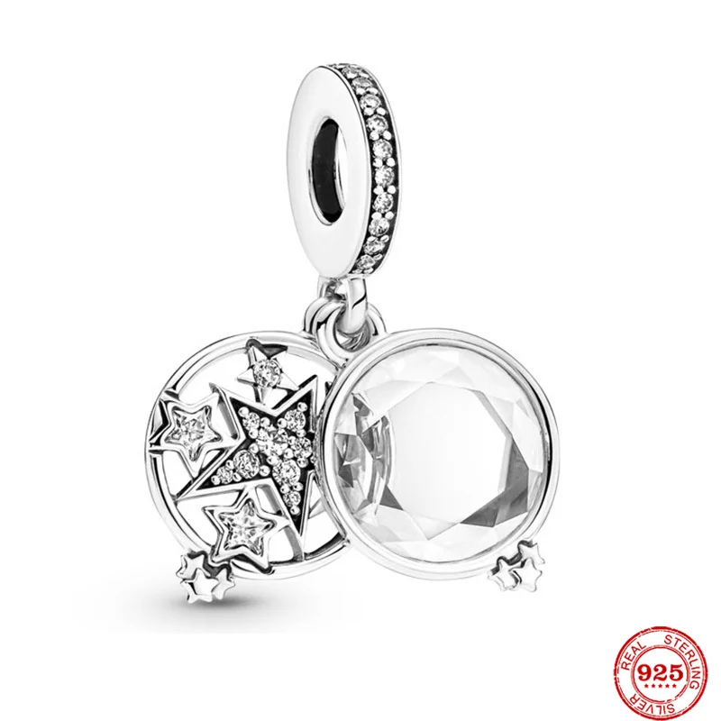 Оригинальный браслет с подвесками в виде Санты серебро 925 пробы | Украшения и