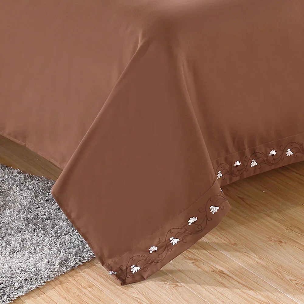 Полный комплект постельного белья для ухода за лицом и кожей 100% полиэстер | Дом