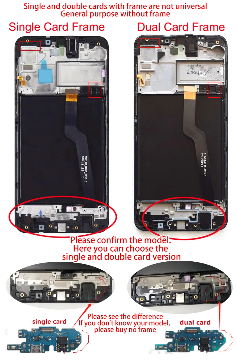 ЖК-дисплей для Samsung A10 A105 A105F A105G сменный дигитайзер сенсорного экрана M10 M105 M105F |