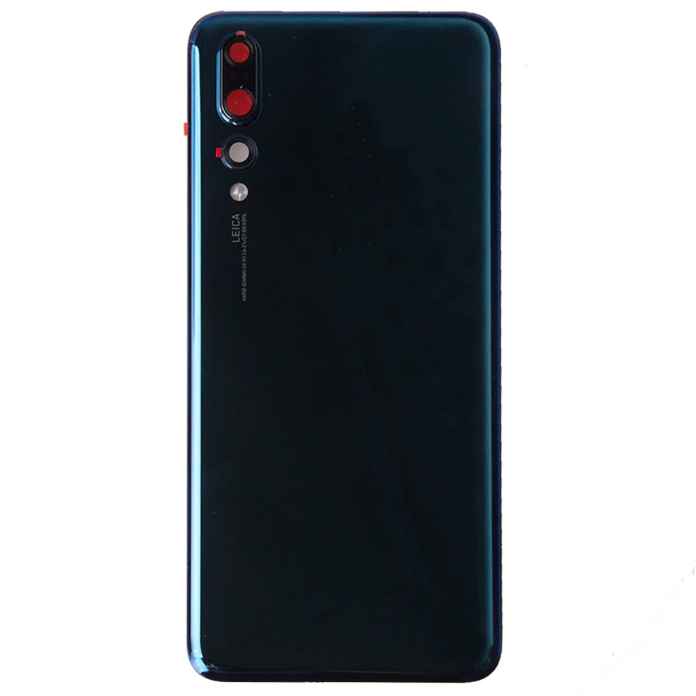 Стеклянная Крышка батарейного отсека для Huawei P20 Pro задняя крышка корпуса Сменный