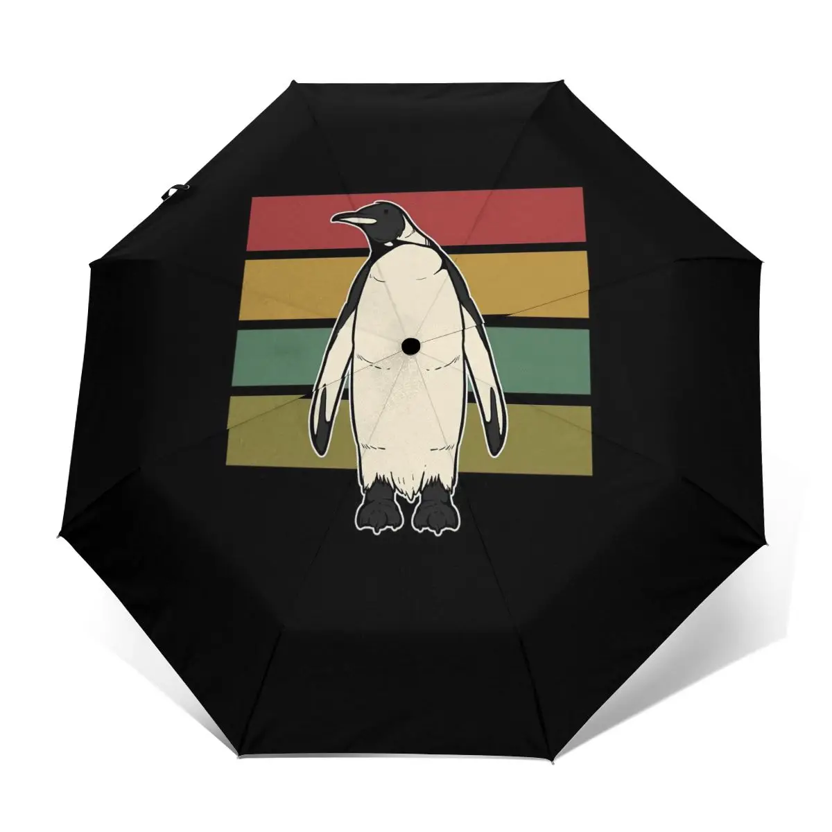 

Элегантный зонт Pingu с защитой от ультрафиолета, легкий летний зонт с автоматическим принтом