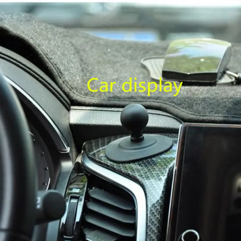 1 ''дюймовый шар w/3 5&quot гибкий клей на приборной панели крепление база присоска