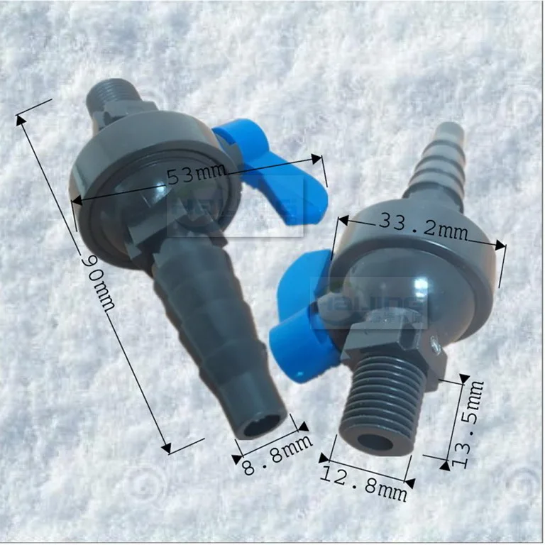 Соединитель прибора обратный осмос для чистой воды RO upvc2 sub 1 / 4 выхлопной наружный