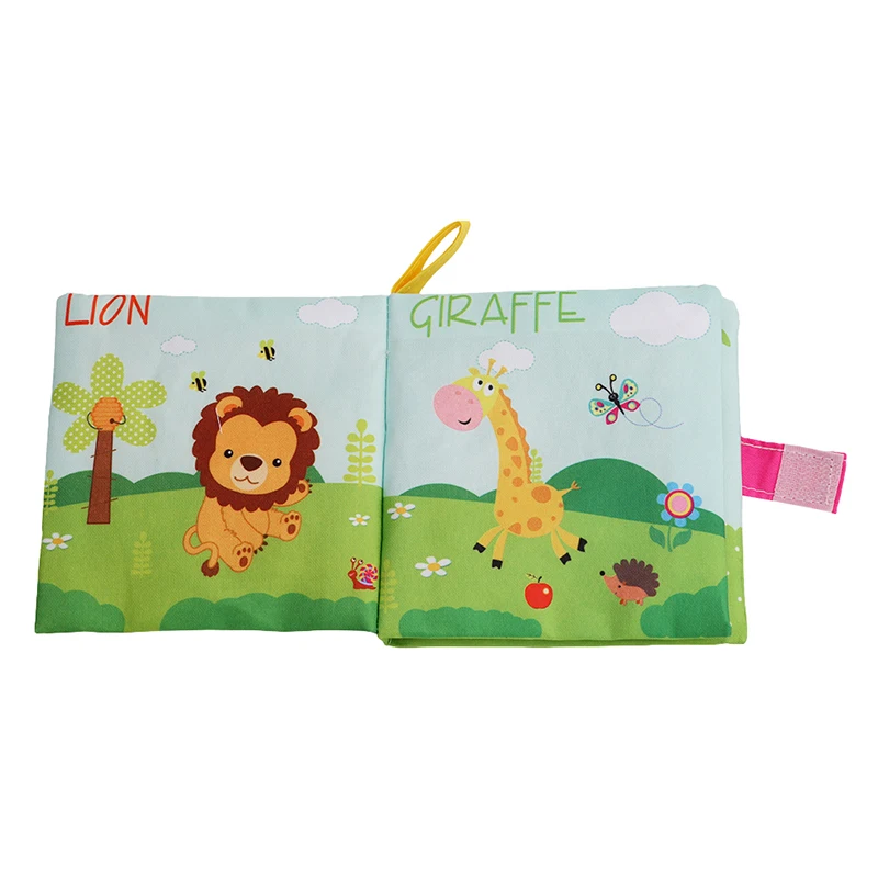 

0-36 Months Baby Toys Soft Cloth Books Rustle Sound Infant Educational Stroller Rattle Quiet Book Toy Newborn Crib Bed Baby Toys