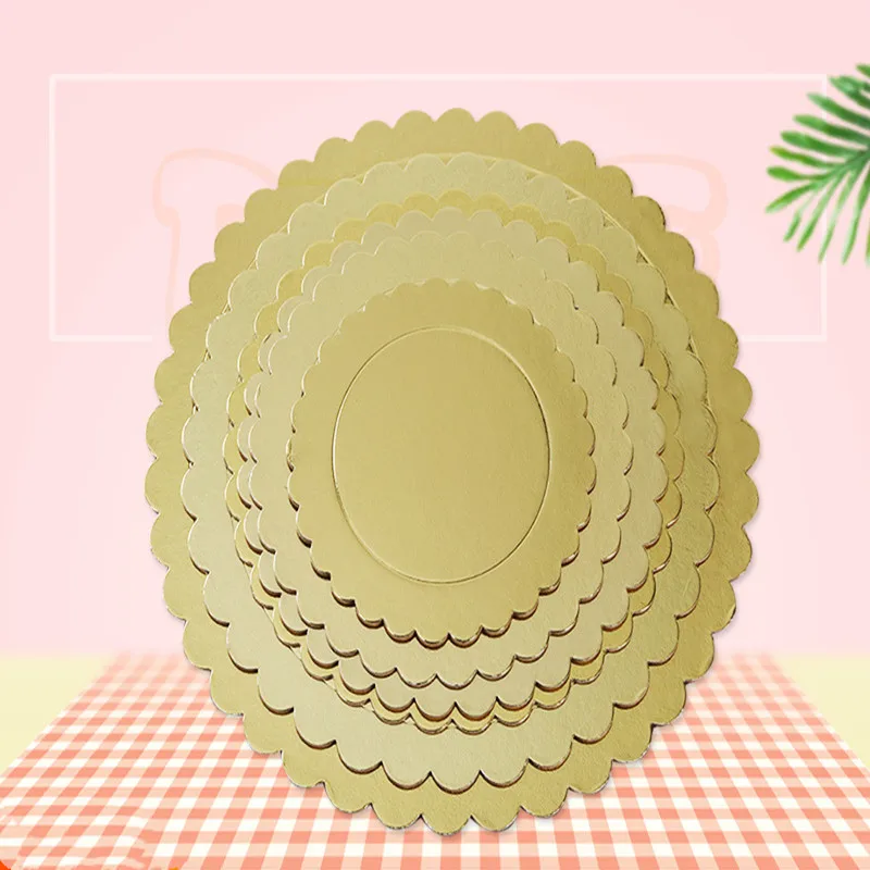 Круглая одноразовая основа для торта 5 шт. |