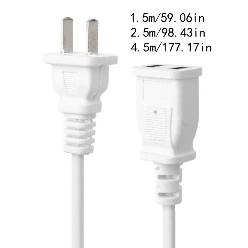 2 5 м 2500 Вт штепсельная вилка стандарта США 2-зубец мужского и женского пола AC
