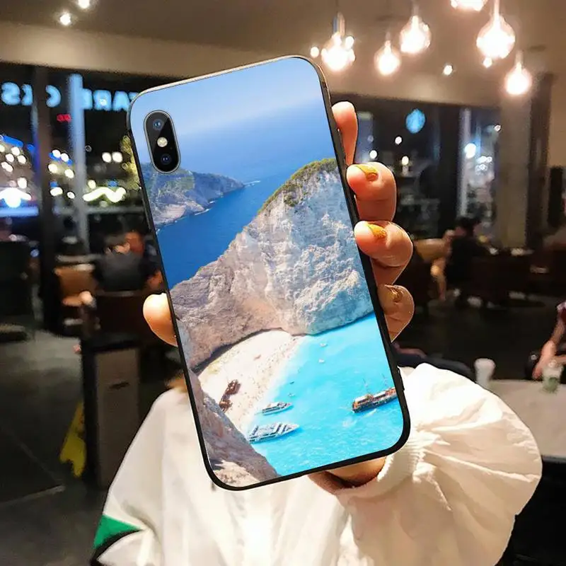 

natural scenery lake Snow Phone Case for iPhone 11 12 pro XS MAX 8 7 6 6S Plus X 5S SE 2020 XR