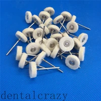 30pcs bag dental lab wool polishing buffing wheels brushes burs for rotary tools dentist tool