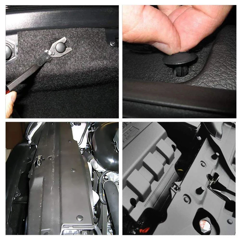 MIKKUPPA 100 шт. Пластиковые Крепежные Зажимы для Jeep Liberty 02 13 Dodge Durango 98 15 Chrysler 200 11 14
