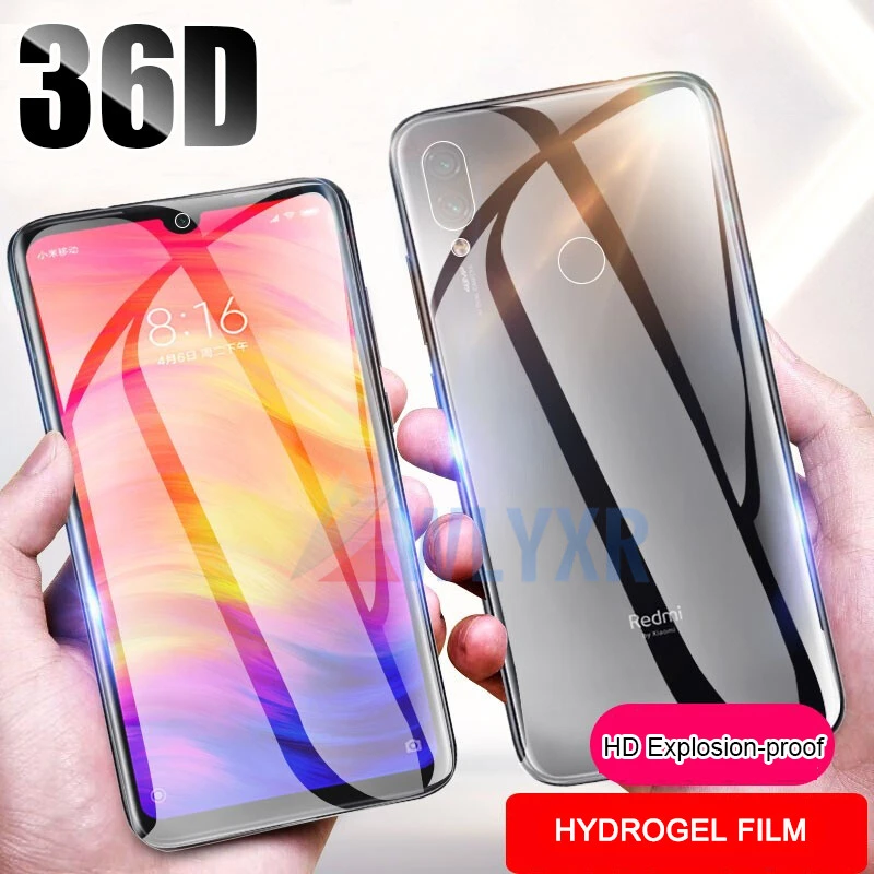 Передняя и задняя мягкая защитная пленка из ТПУ класса премиум для Xiaomi Mi 9 9SE CC9 CC9e