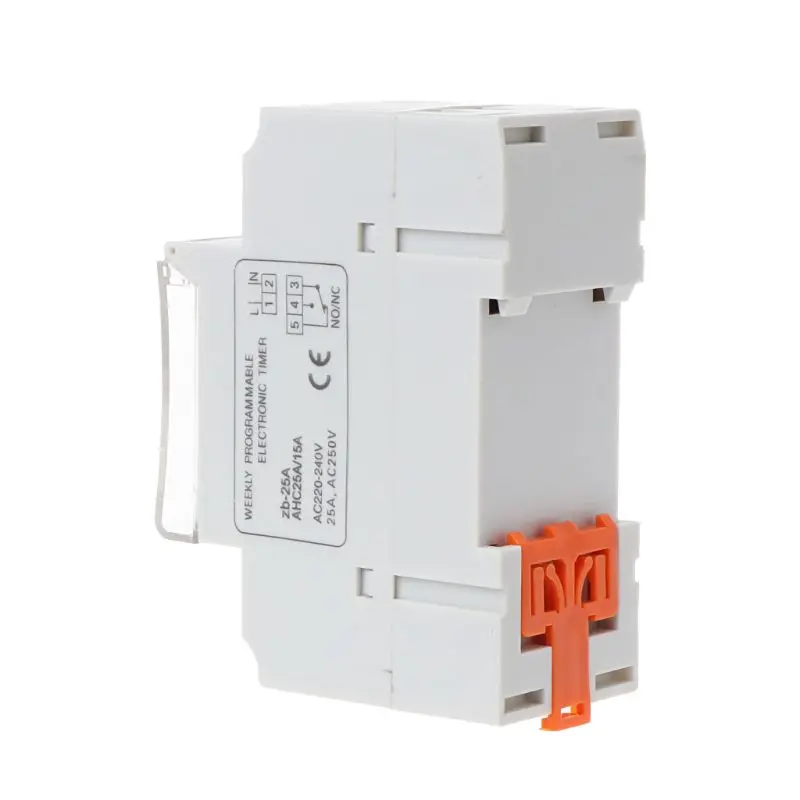AC220V 16A программируемый цифровой таймер переключение реле управления Din