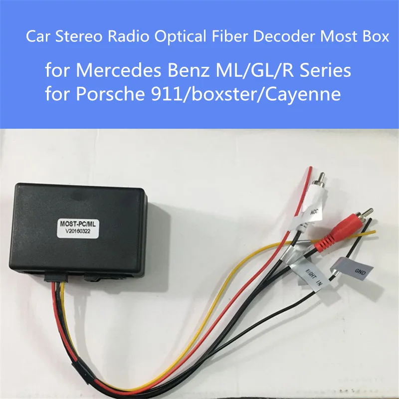Оптоволоконный декодер для автомобильного стерео радио большинство кабельных