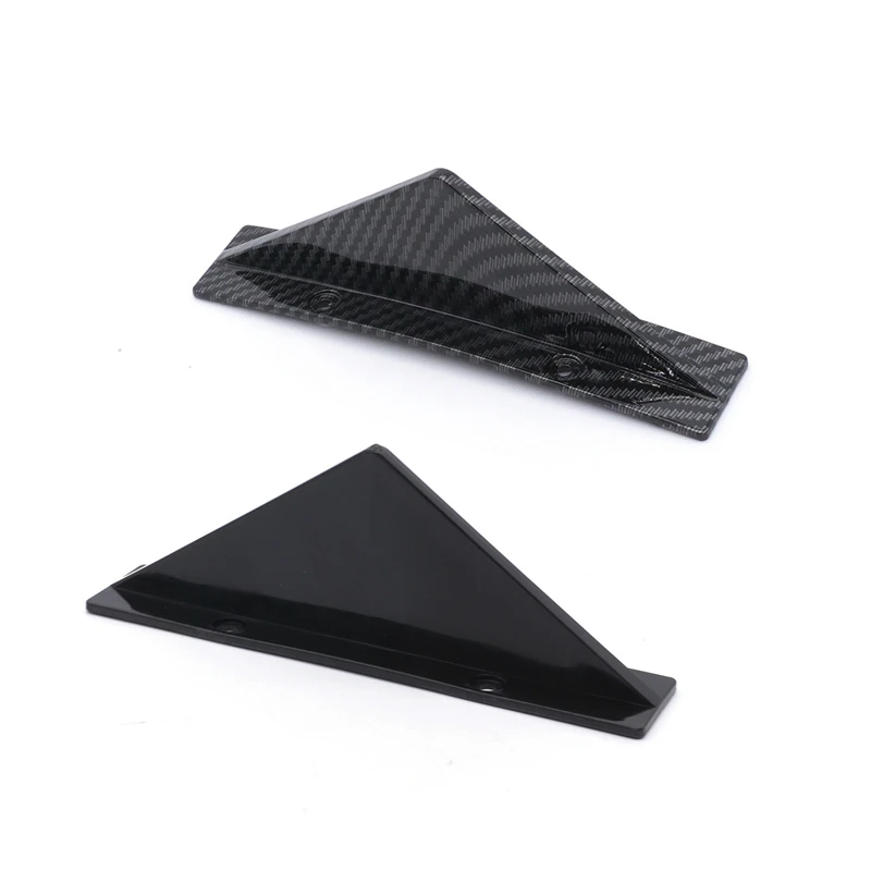 NEW 4PCS спойлер Акулий плавник защита шасси диффузор Универсальный Автомобильный