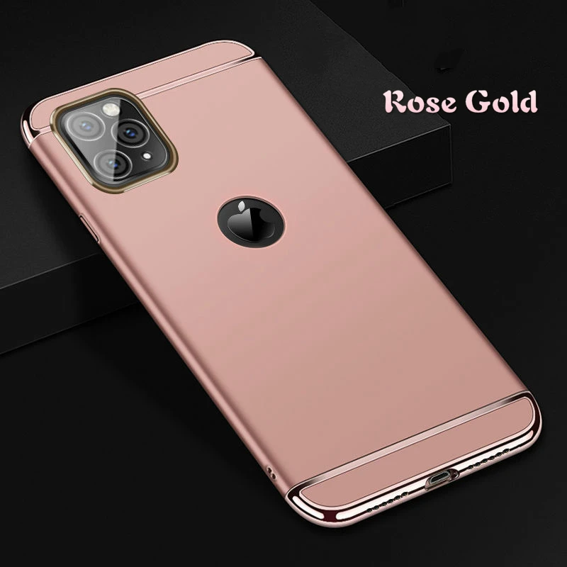 

For iphone 11 Pro Max Mobile Phone Case Electroplating Fitted Frosted Hard Shell Anti-knock Cover 6.5 Inches