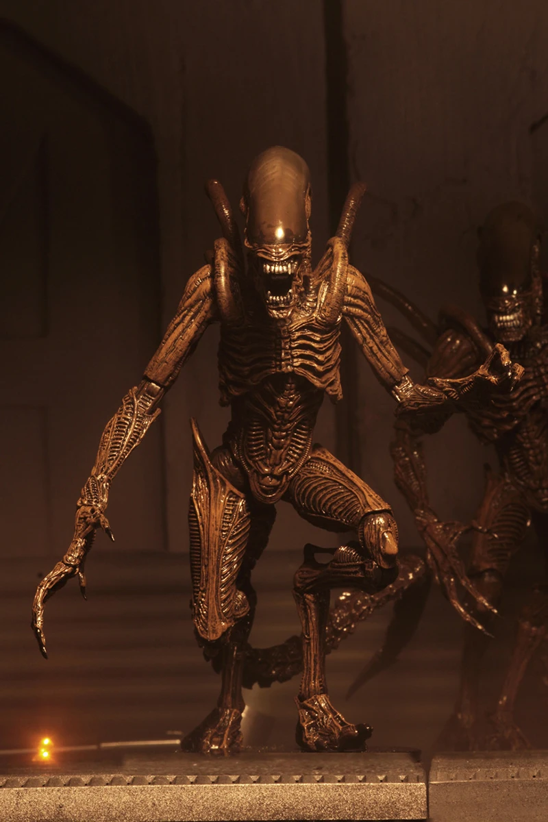 Оригинальная серия NECA Alien 14 Ripley 8 resuration Xenomorph Warrior фигурка модель игрушки куклы подарок